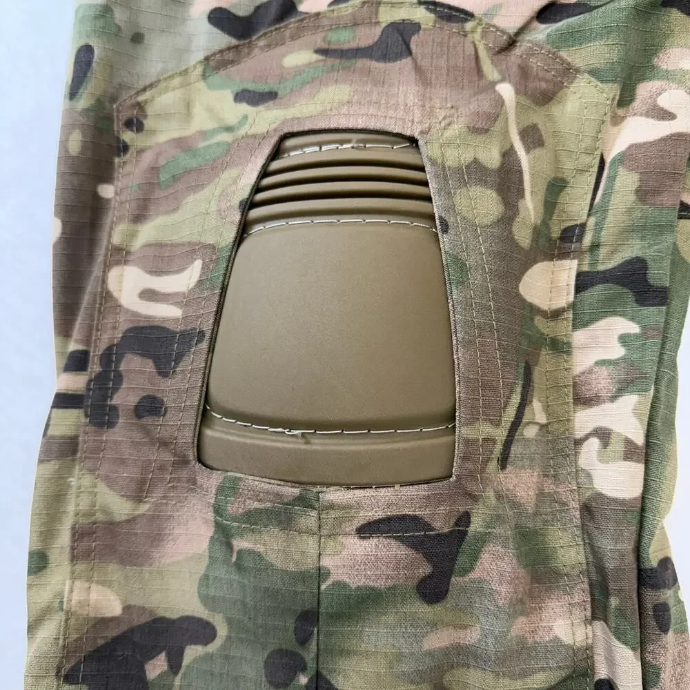 Camouflage OCP Combat Pants with Protective Knee Pads Outdoors‎ Size XXL-Regular